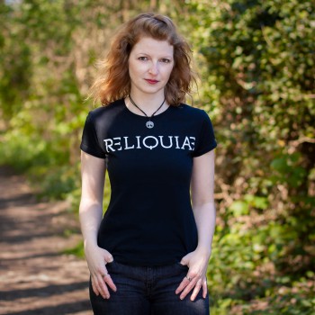 RELIQUIAE Logo Bio-Girly-Shirt